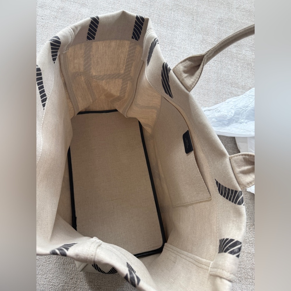 NWT Totême Monogram Canvas Tote Bag - Picture 7 of 10